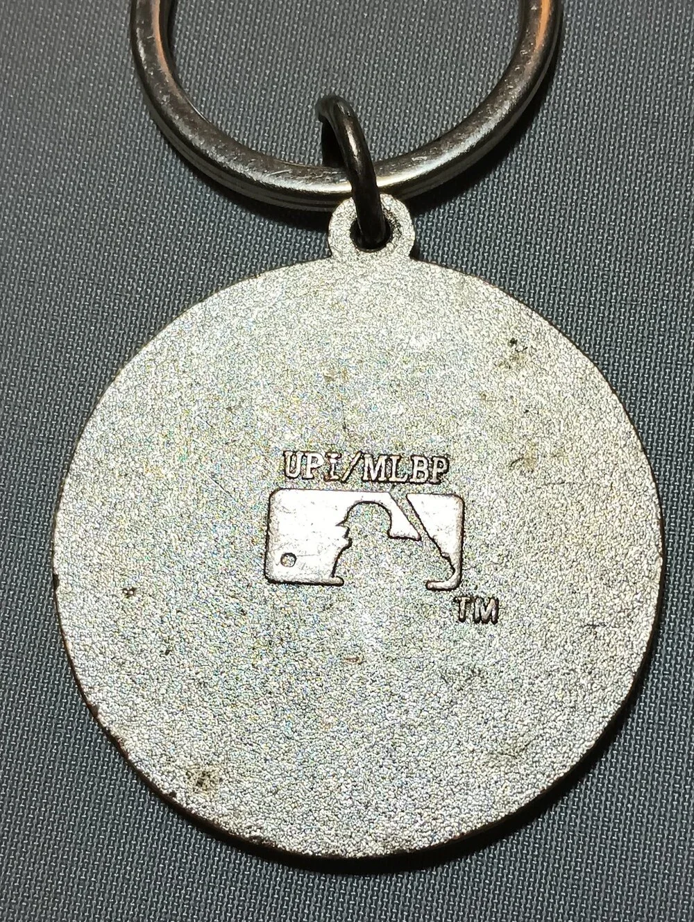Oakland Athletics Enamel Keychain 1990's